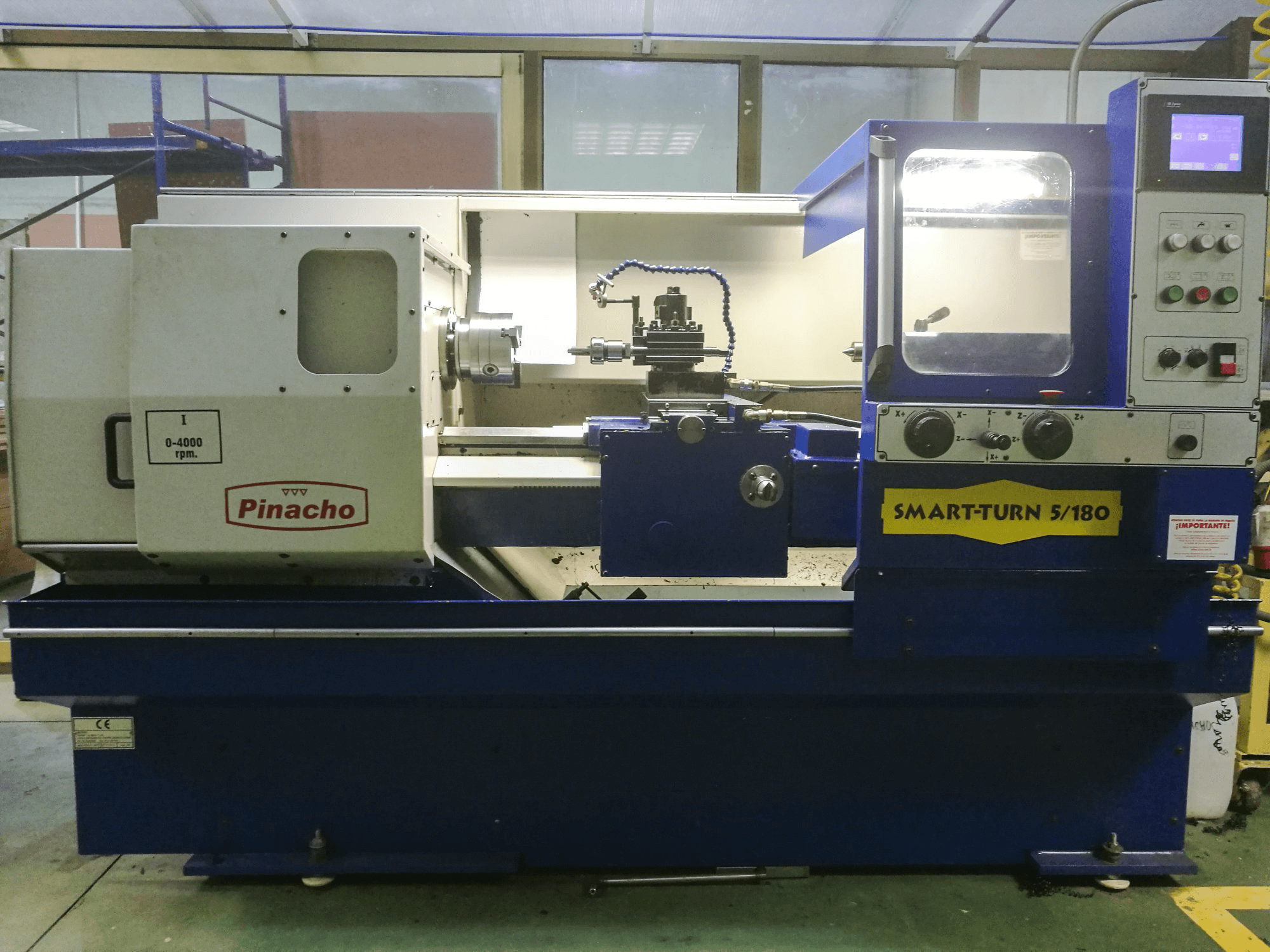 Prikaz stroja Pinacho Smart-Turn 5/180 sprijeda