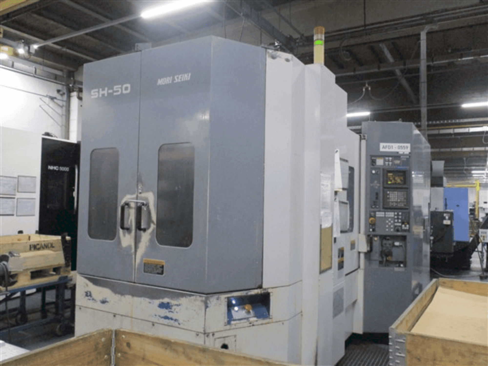 Prikaz stroja MORI SEIKI SH-50 sprijeda