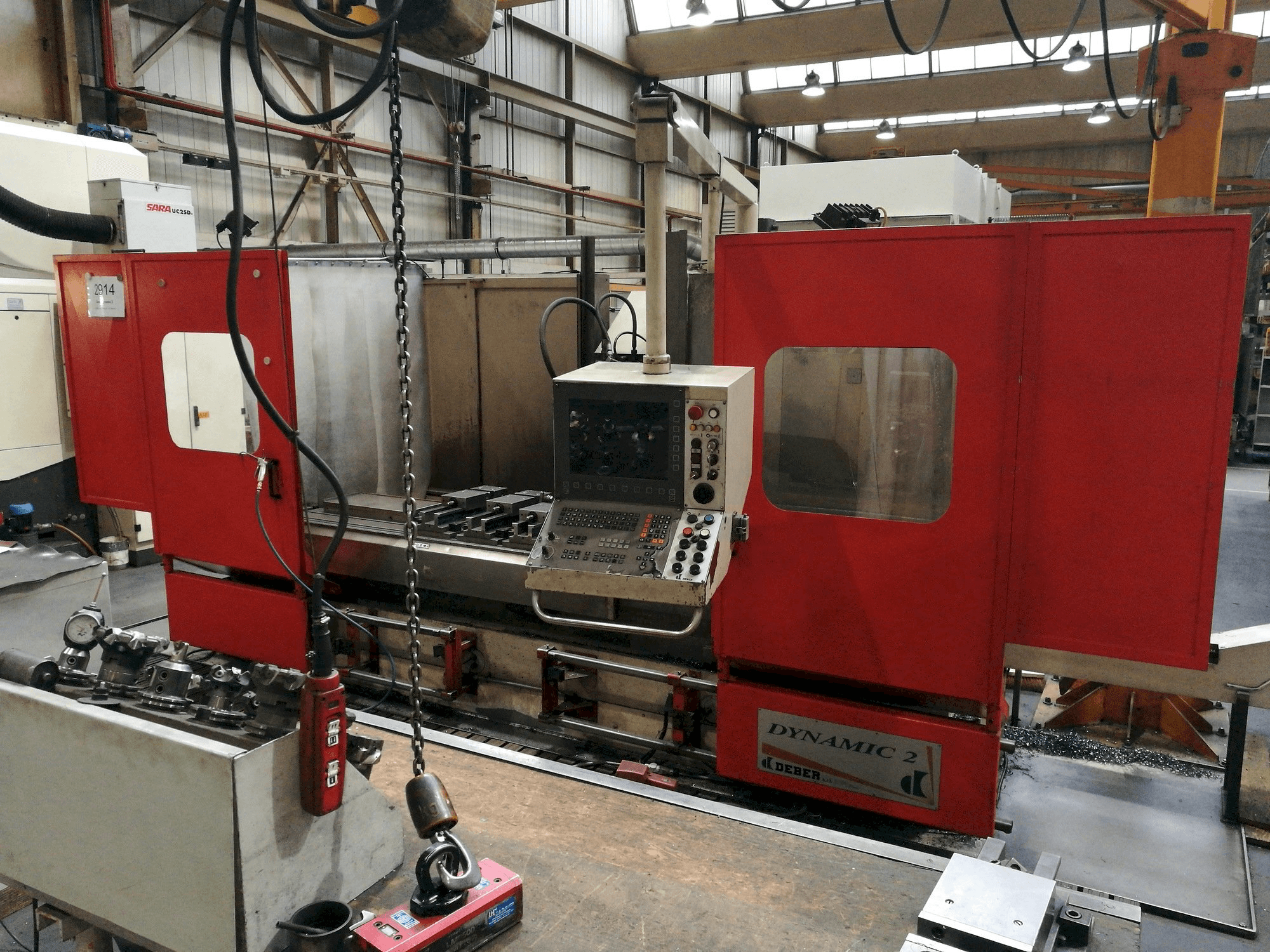 Prikaz stroja DEBER Dynamic 2 sprijeda