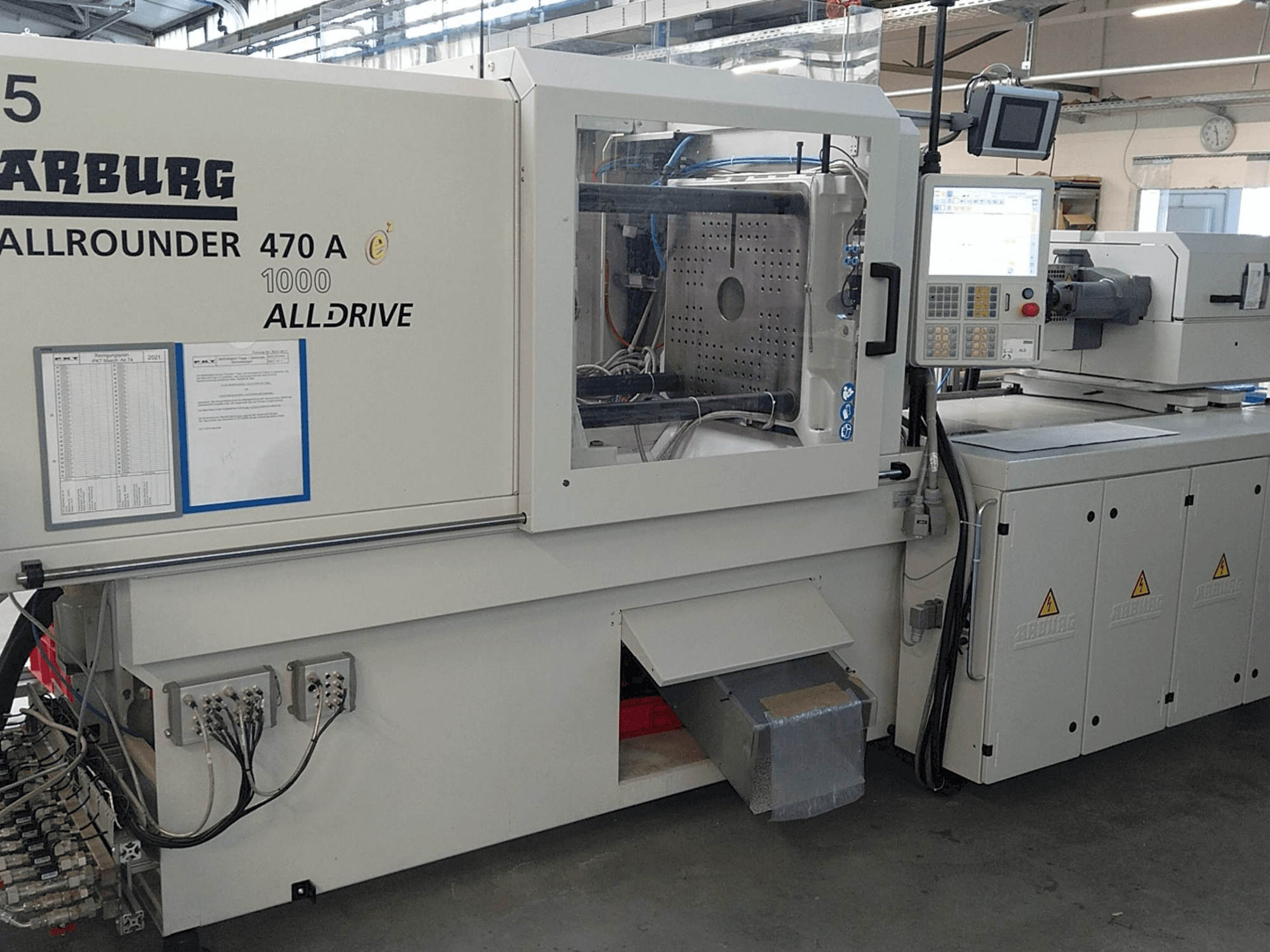 Prikaz stroja Arburg Allrounder 470 A 1000-400 sprijeda