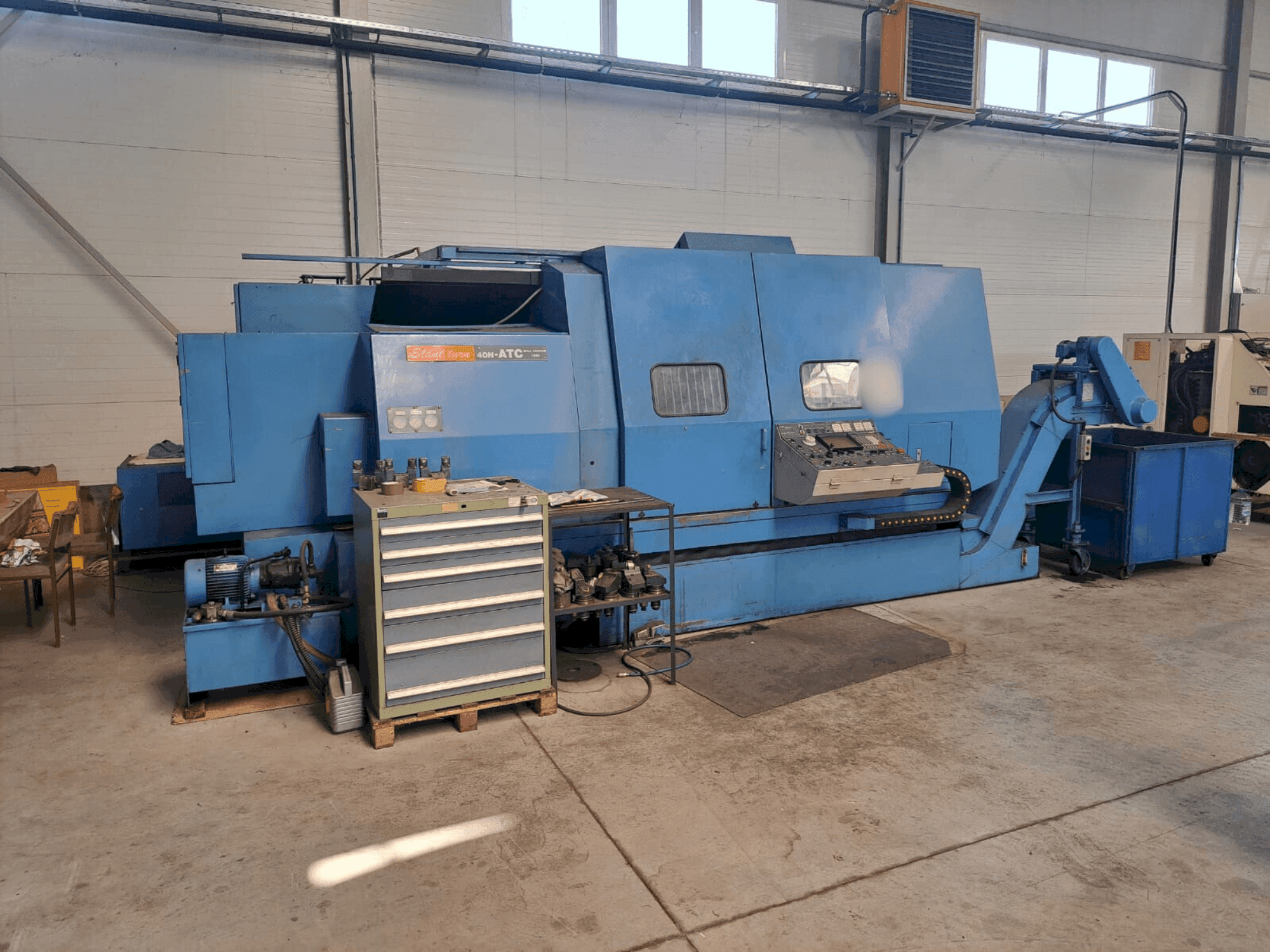 Prikaz stroja Mazak SLANT TURN 40N - ATC Mill center 1500 sprijeda