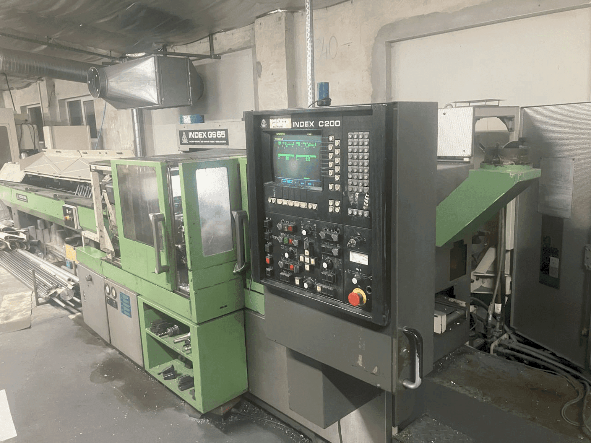 Prikaz stroja Index GS65 sprijeda