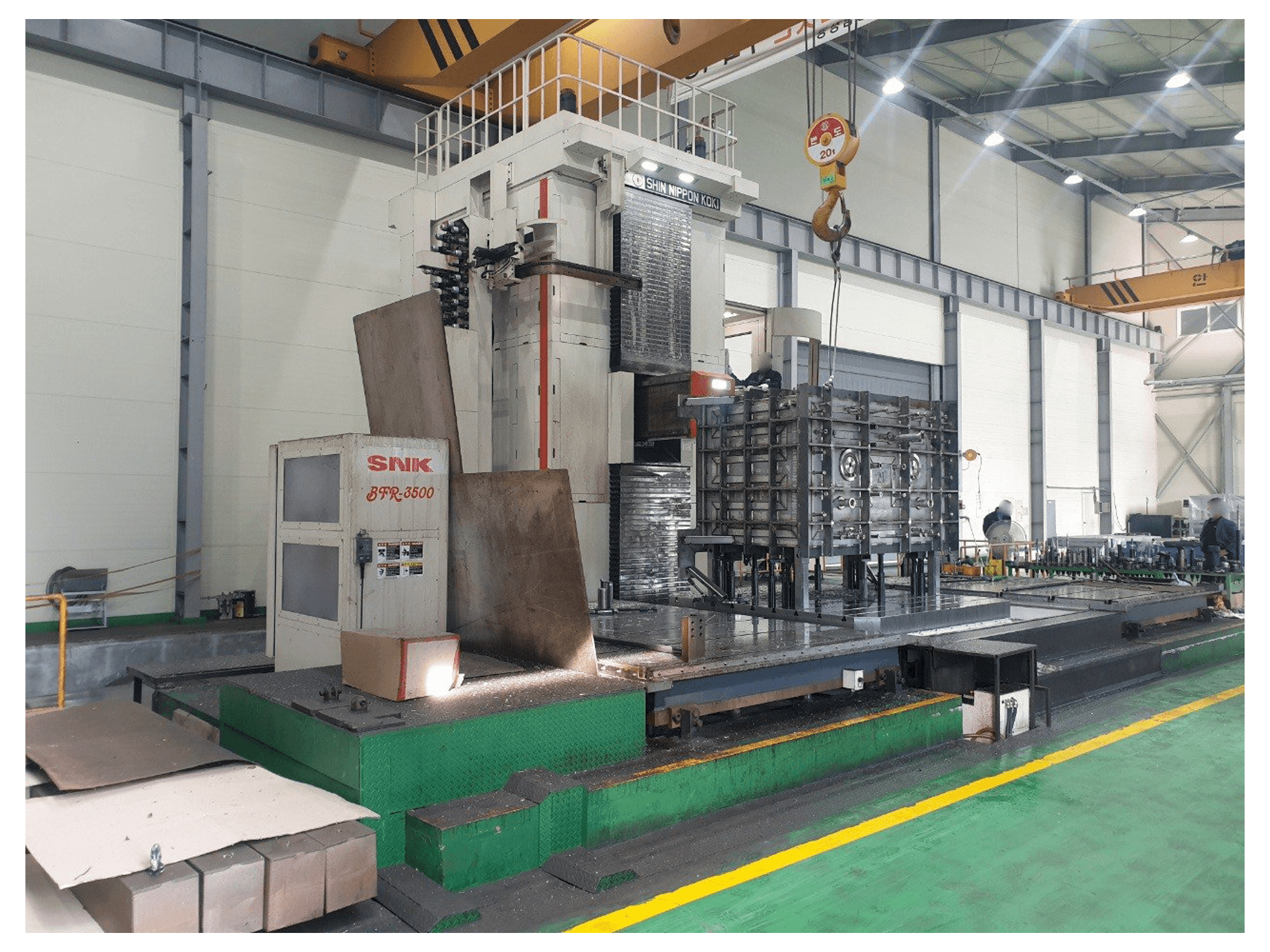 Prikaz stroja SNK BFR-3500 sprijeda