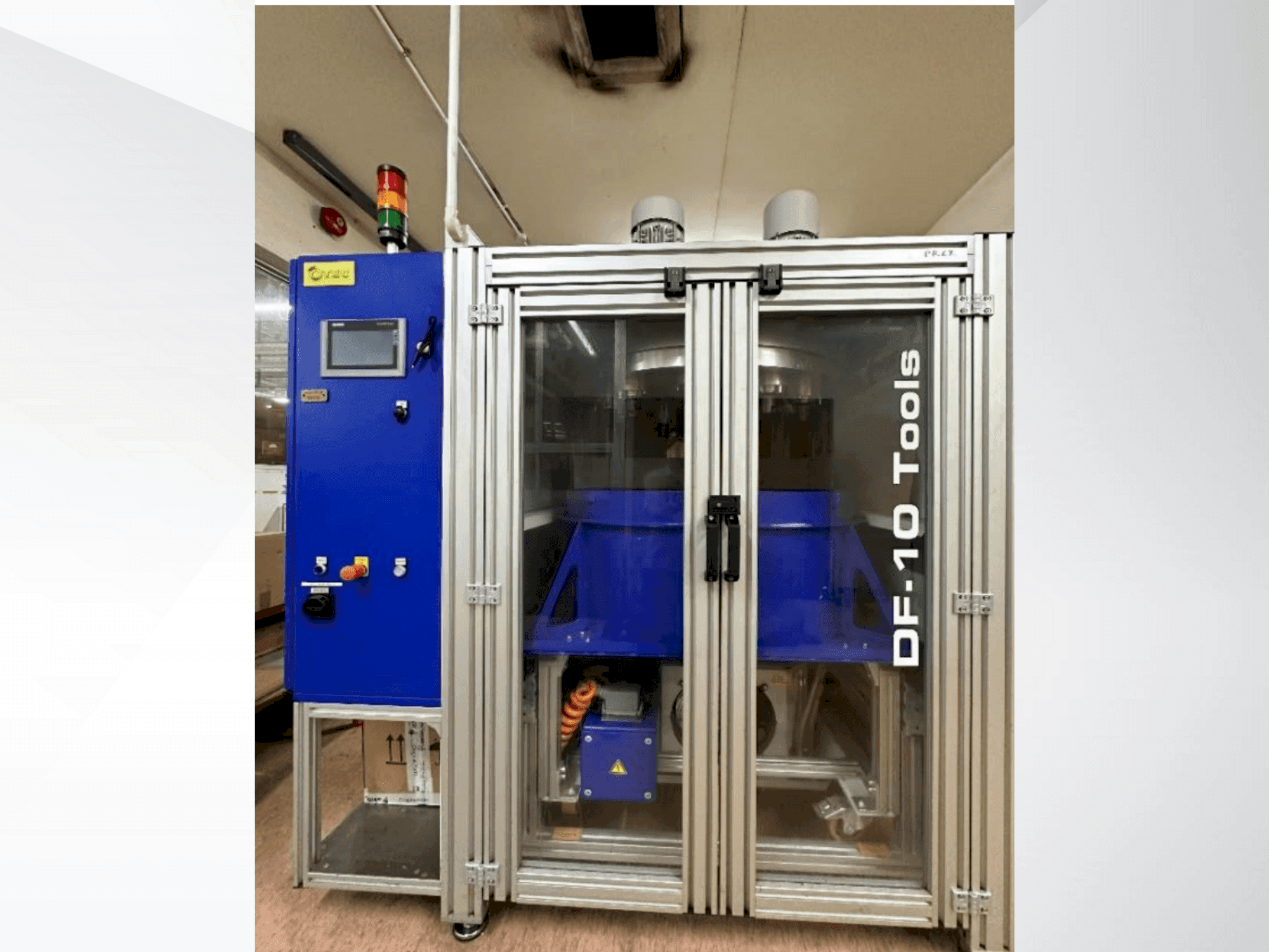 Prikaz stroja OTEC DF10 sprijeda