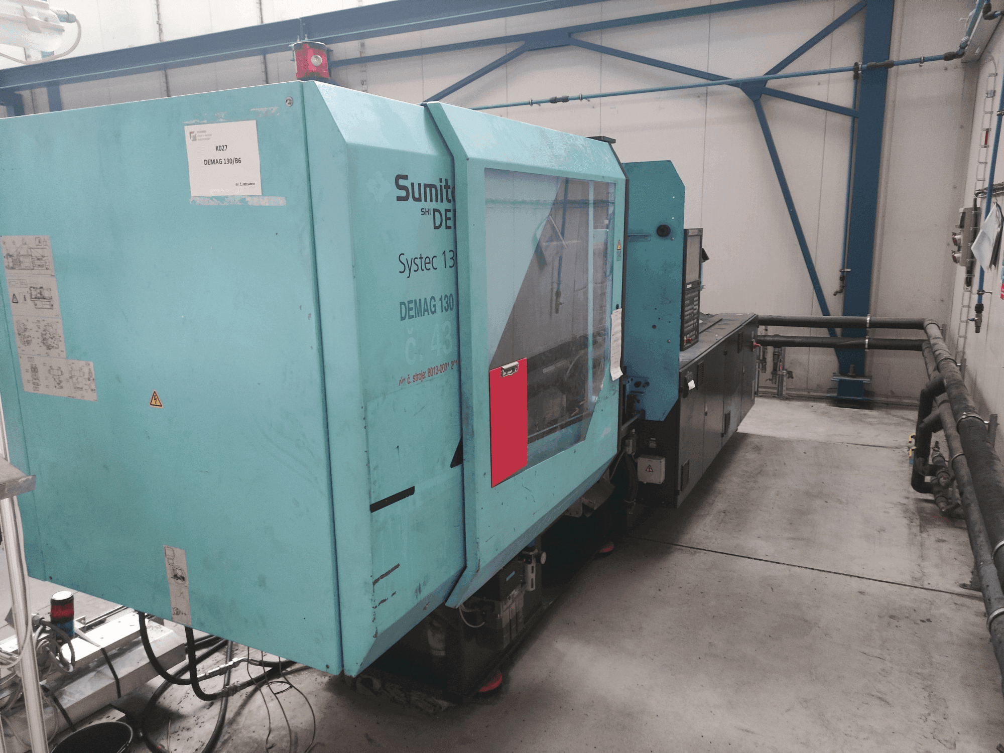 Prikaz stroja DEMAG Systec 130/475-430 sprijeda