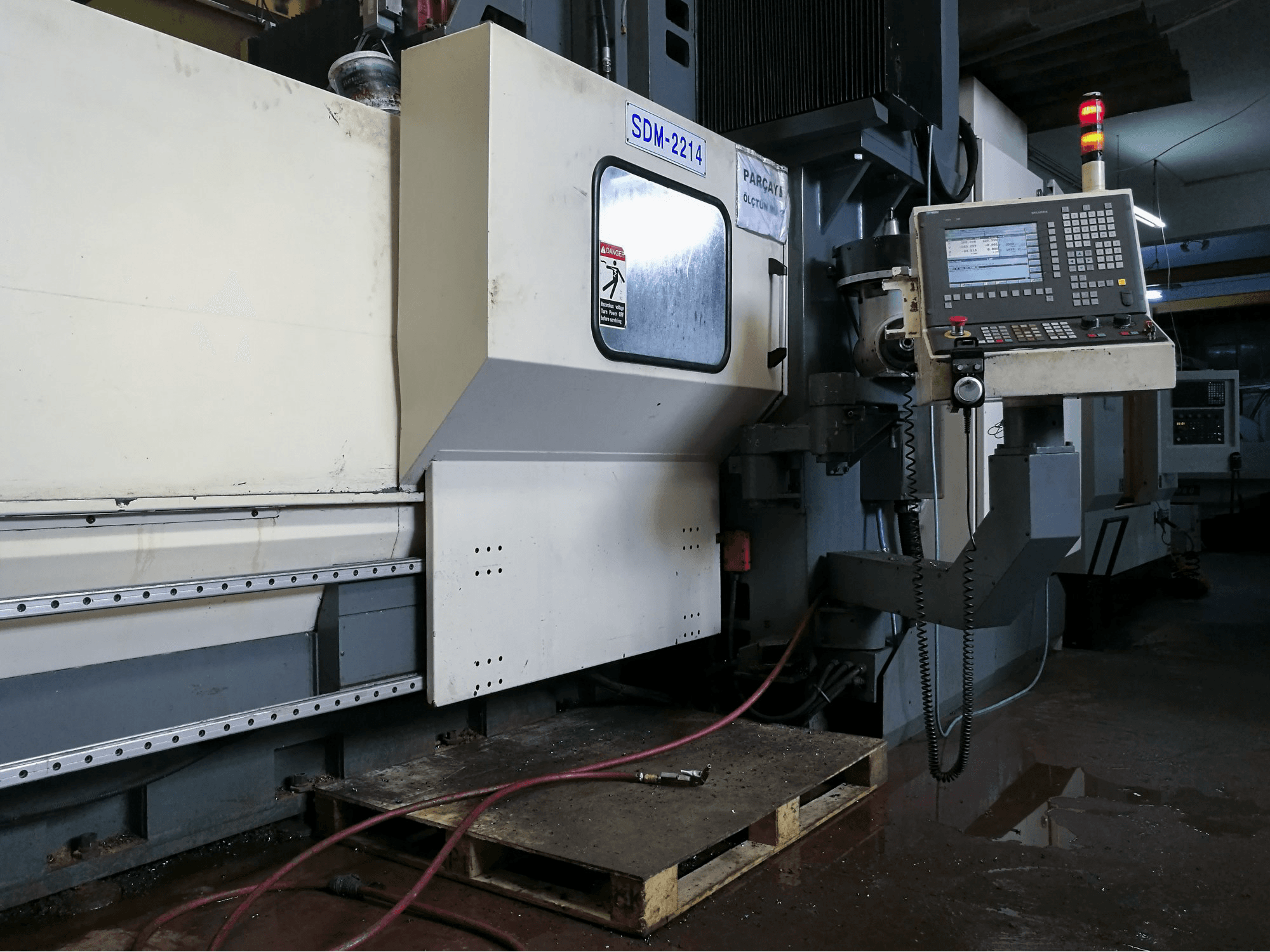 Prikaz bočne strane 1 stroja SANCO SDM-2214