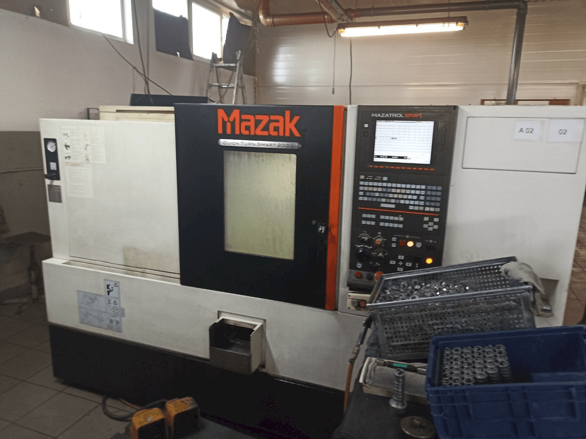 Prikaz stroja Mazak Quick Turn Smart 200L sprijeda