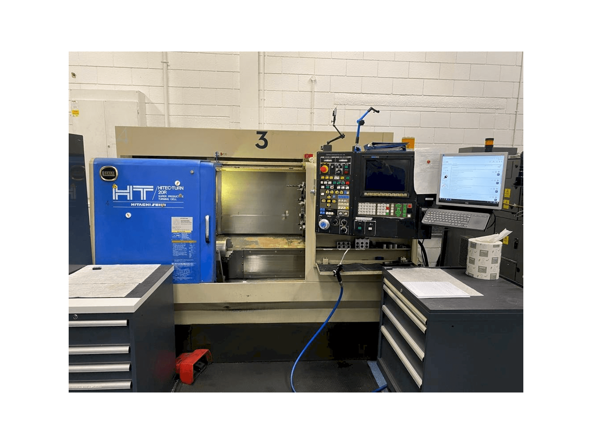 Prikaz stroja HITACHI SEIKI Hi Tech 20R sprijeda