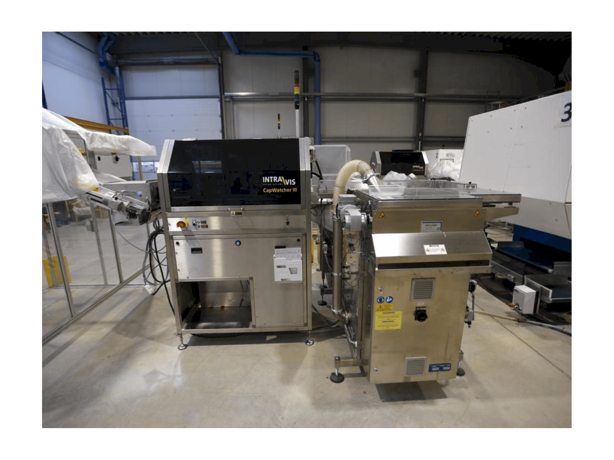 Prikaz stroja INTRAVIS Capwatcher 6431 sprijeda