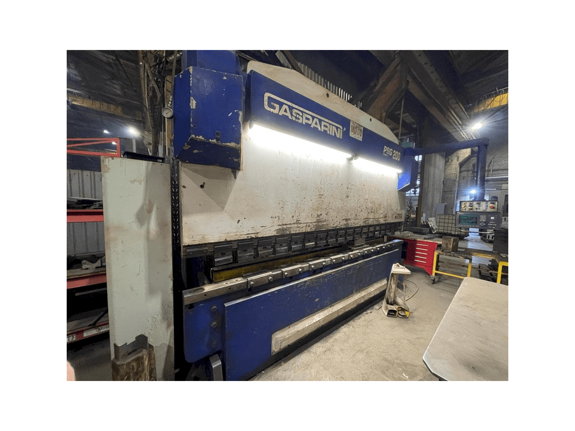 Prikaz stroja GASPARINI PSG 200/4000 sprijeda