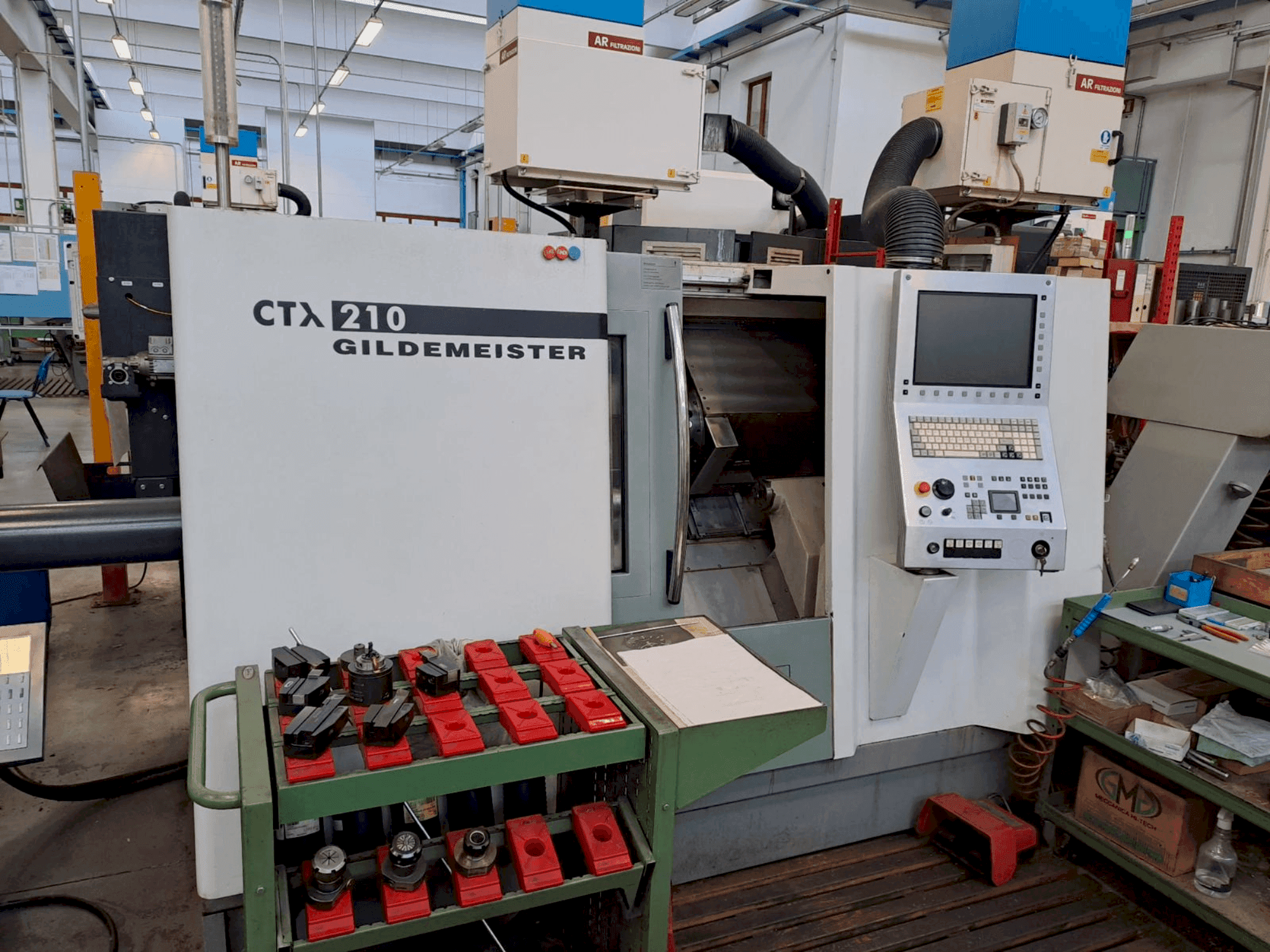 Prikaz stroja Gildemeister CTX 210 sprijeda