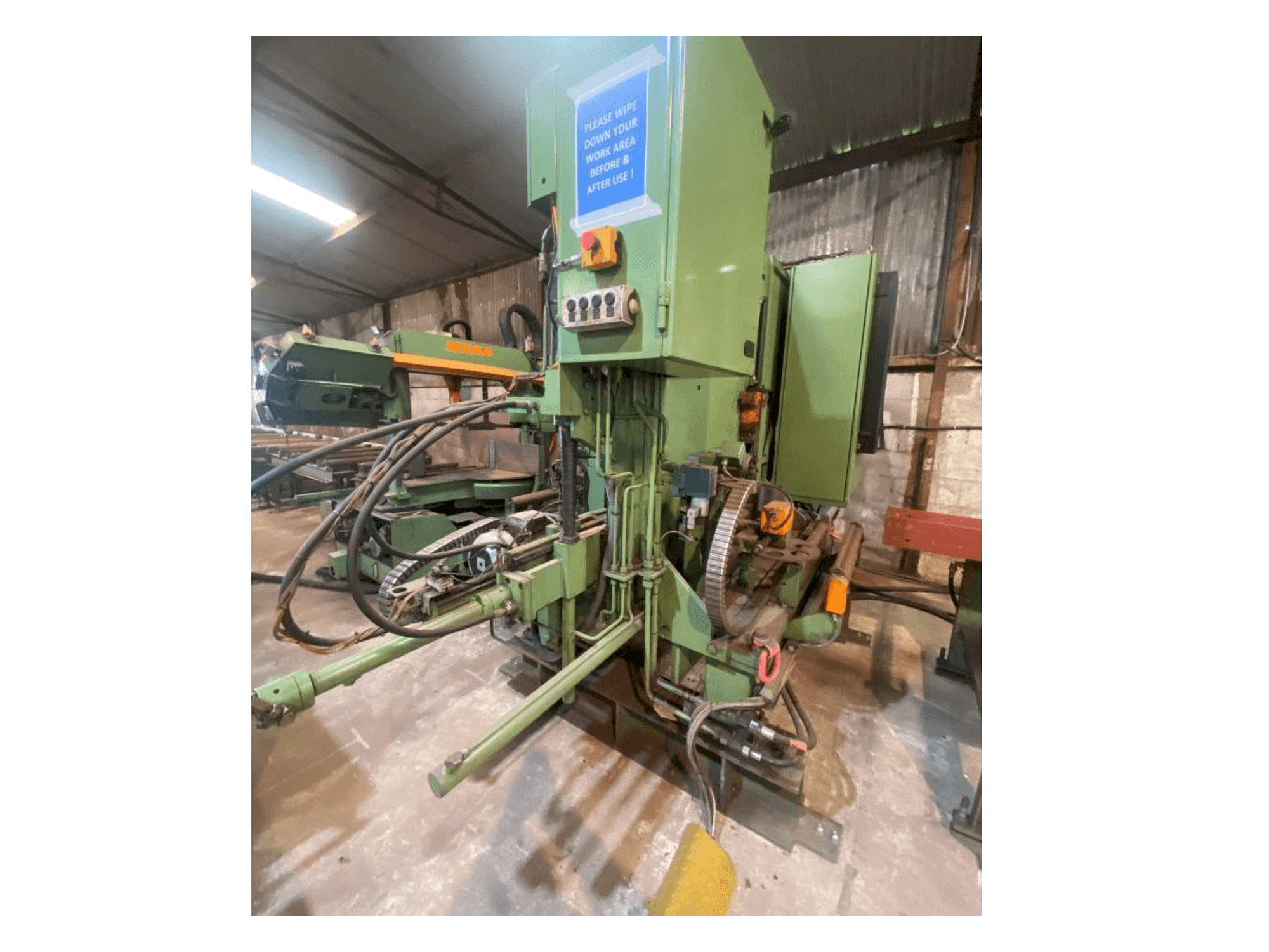 Prikaz stroja Peddinghaus BDL760/3 with Meba 400DG-700 sprijeda